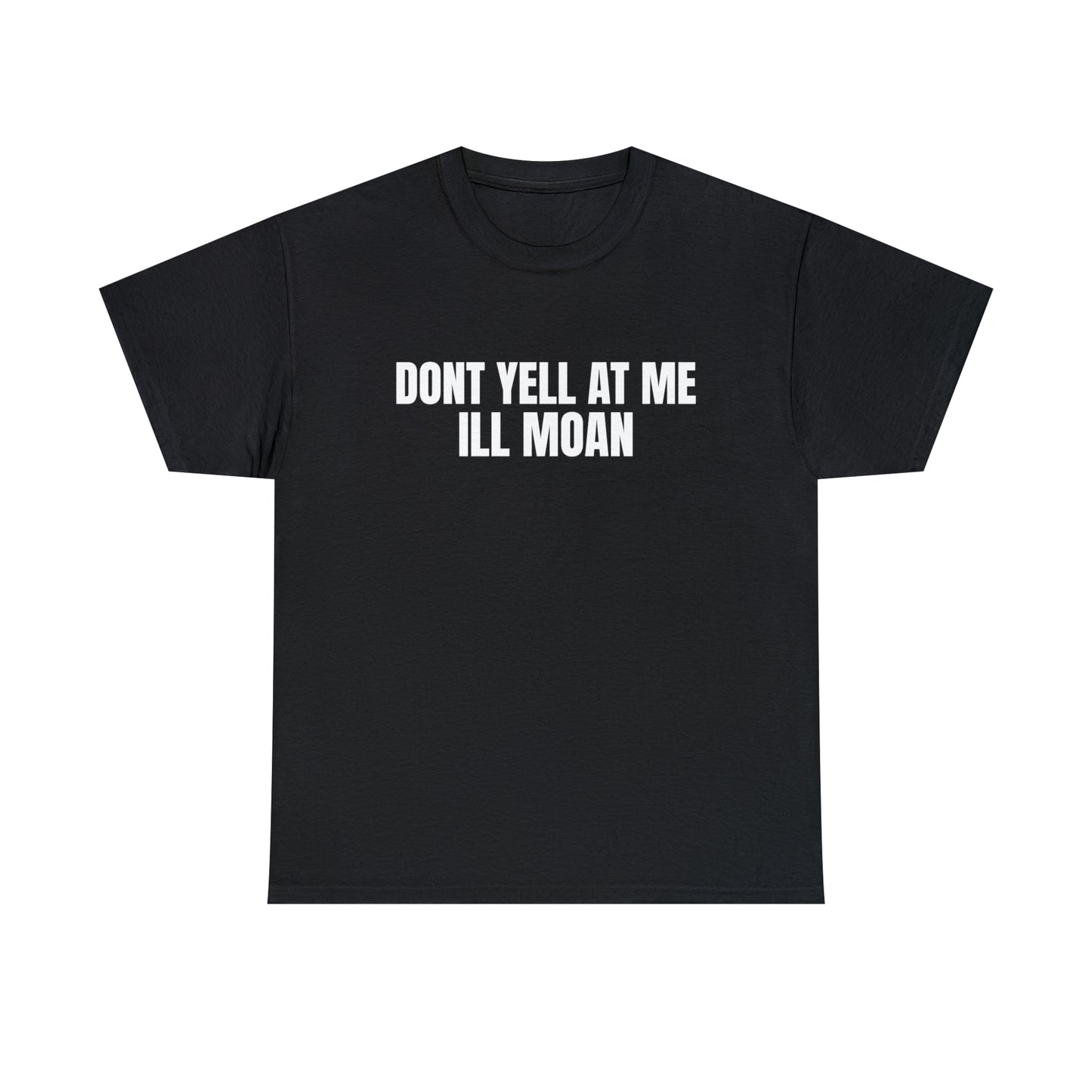 Don't Yell at Me I'll Moan