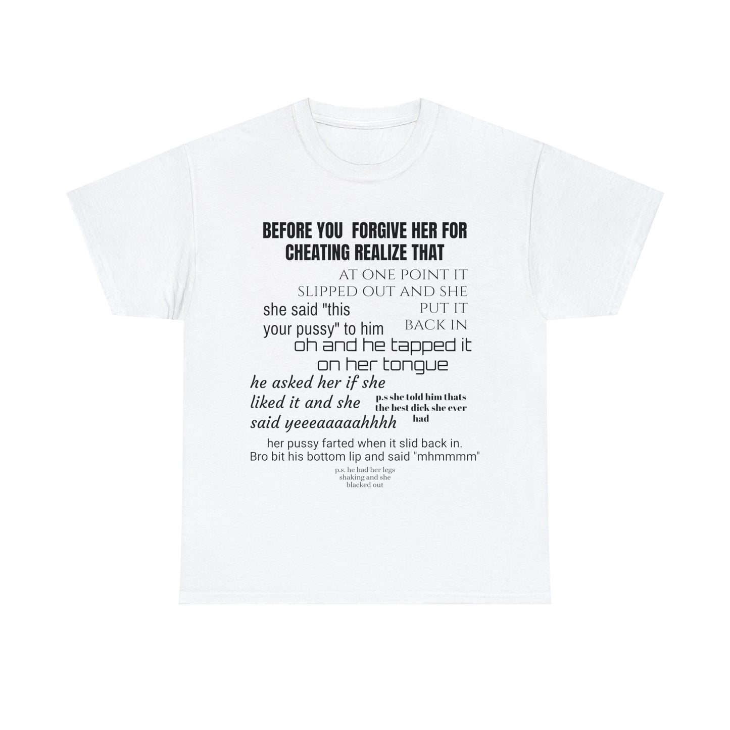 Cheater Tee