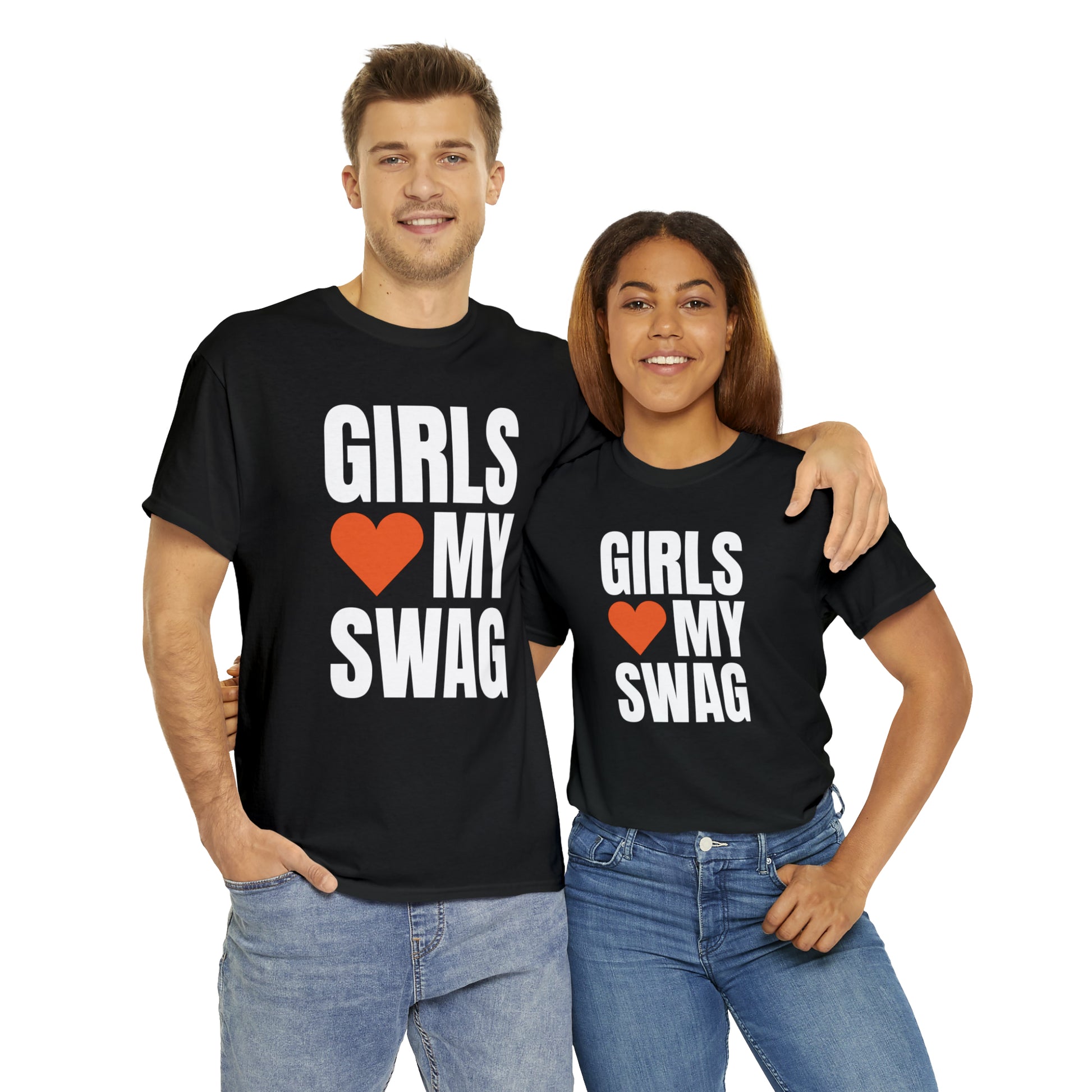 Girls Love Swag Shirt, Shirts Funny Swag Print